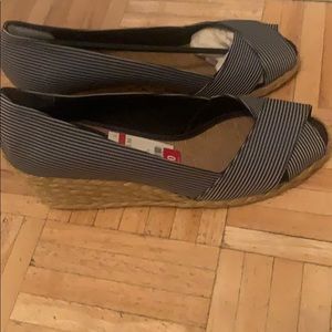 Ralph Lauren wedge heel shoes size 10